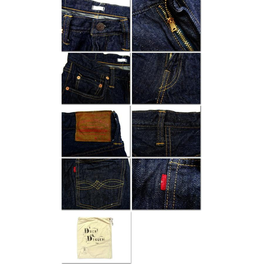 ウエアハウス WAREHOUSE ショートパンツ DD-1550 ダックディガー DUCK DIGGER デニム ショーツ 短パン DENIM メンズ インディゴ 13.5oz ワンウォッシュ｜ragtim-store｜03