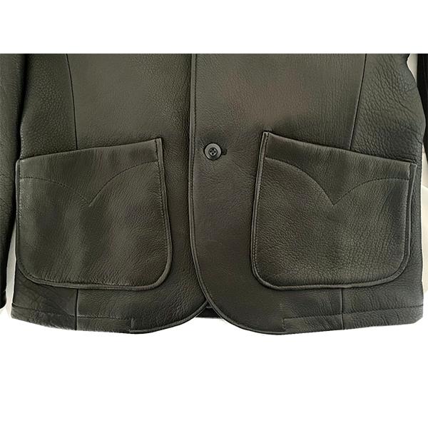 Y'2 LEATHER ワイツーレザー サックジャケット DJ-24 ディアスキン テーラード 鹿革 2024年 アメカジ バイカー メンズ 日本製 2025年 新作 |  | 14