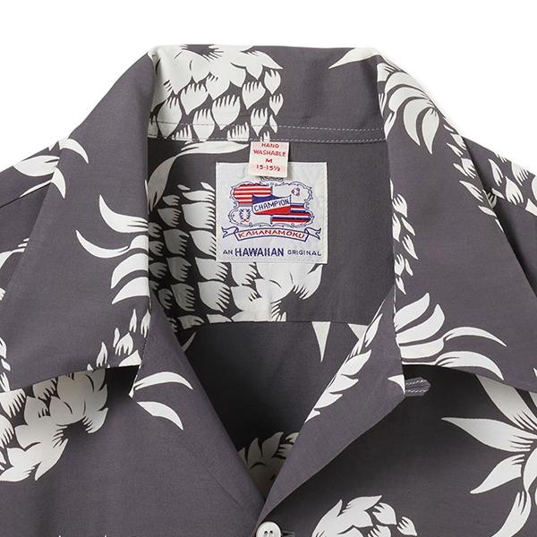 DUKE KAHANAMOKU デューク・カハナモク アロハシャツ DK26793 長袖