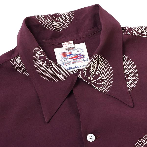 デューク・カハナモク DUKE KAHANAMOKU アロハシャツ DK29635 長袖 レーヨン パームツリー SPECIAL EDITION WONDROUS PALM TREE アメカジ メンズ 新作 | SUN SURF | 12