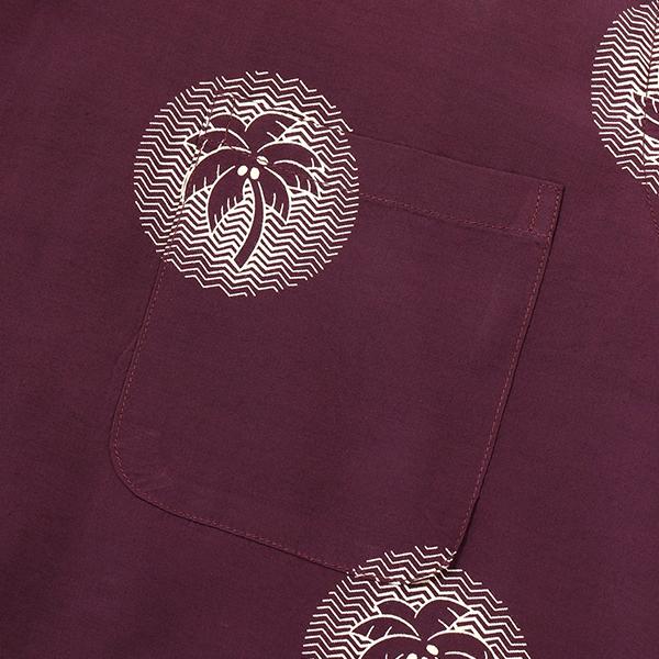 デューク・カハナモク DUKE KAHANAMOKU アロハシャツ DK29635 長袖 レーヨン パームツリー SPECIAL EDITION WONDROUS PALM TREE アメカジ メンズ 新作 | SUN SURF | 13