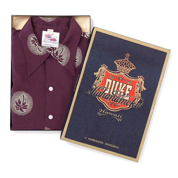 デューク・カハナモク DUKE KAHANAMOKU アロハシャツ DK29635 長袖 レーヨン パームツリー SPECIAL EDITION WONDROUS PALM TREE アメカジ メンズ 新作 | SUN SURF | 09