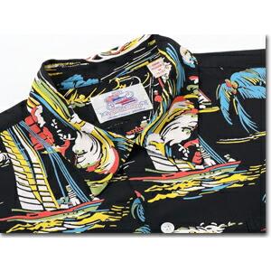 40s デュークカハナモク アロハシャツ オリジナル ヴィンテージ 40s 40年代 デュークカハナモク アロハシャツ 半袖 レーヨン