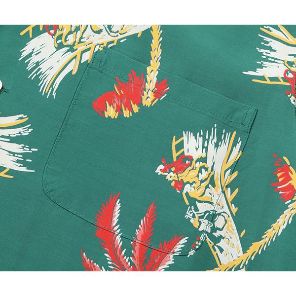 デューク・カハナモク DUKE KAHANAMOKU アロハシャツ DK39239 スペシャルエディション DERBY ハワイアンシャツ 半袖 レーヨン サンサーフ 東洋 メンズ 日本製 | DUKE KAHANAMOKU | 13