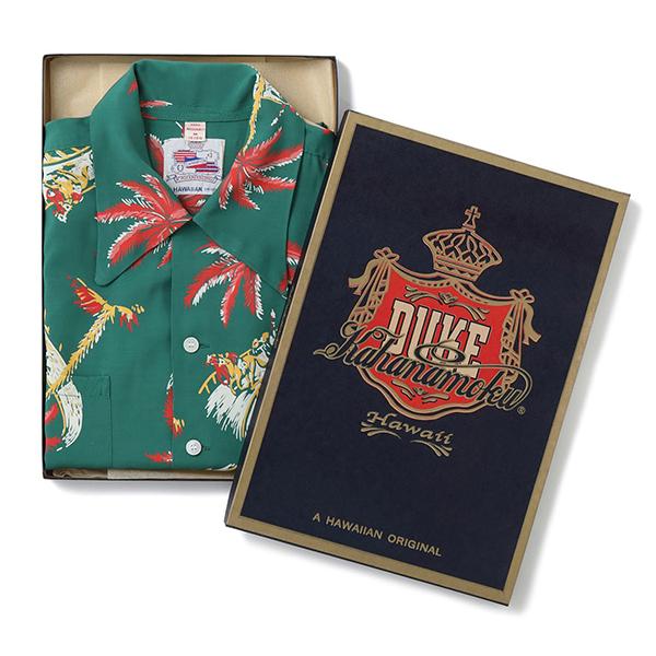 デューク・カハナモク DUKE KAHANAMOKU アロハシャツ DK39239 スペシャルエディション DERBY ハワイアンシャツ 半袖 レーヨン サンサーフ 東洋 メンズ 日本製 | DUKE KAHANAMOKU | 17