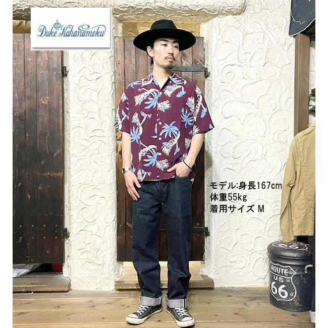 デューク・カハナモク DUKE KAHANAMOKU アロハシャツ DK39239 スペシャルエディション DERBY ハワイアンシャツ 半袖 レーヨン サンサーフ 東洋 メンズ 日本製 | DUKE KAHANAMOKU | 03