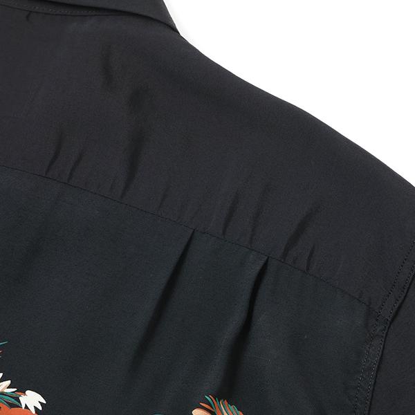 デューク・カハナモク DUKE KAHANAMOKU アロハシャツ DK39448 スペシャルエディション 半袖 パームツリー ヴィンテージ レーヨン サンサーフ 東洋 メンズ | DUKE KAHANAMOKU | 14