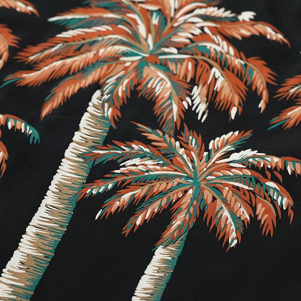 デューク・カハナモク DUKE KAHANAMOKU アロハシャツ DK39448 スペシャルエディション 半袖 パームツリー ヴィンテージ レーヨン サンサーフ 東洋 メンズ | DUKE KAHANAMOKU | 15