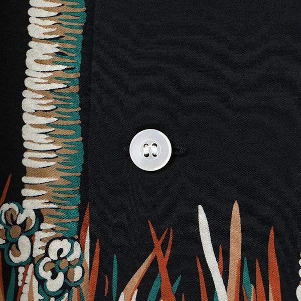 デューク・カハナモク DUKE KAHANAMOKU アロハシャツ DK39448 スペシャルエディション 半袖 パームツリー ヴィンテージ レーヨン サンサーフ 東洋 メンズ | DUKE KAHANAMOKU | 11