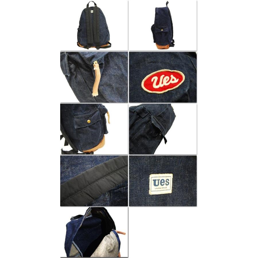 未使用 完売品 UES ウエス デニム リュック デイパック DP-1 UES UES ウエス バック リュック デニム デイパック DP-1