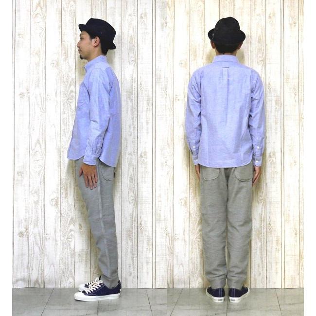 FOB FACTORY エフオービーファクトリー RELAX SWEAT PANTS F0520 リラックス スウェット パンツ ボトム テーパード デニム インディゴ ジッパーフライ アメカジ | FOB FACTORY | 06