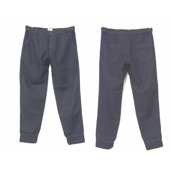FOB FACTORY エフオービーファクトリー RELAX SWEAT PANTS F0520 リラックス スウェット パンツ ボトム テーパード デニム インディゴ ジッパーフライ アメカジ | FOB FACTORY | 08