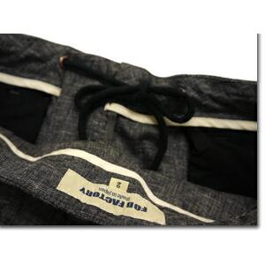 FOB FACTORY フオービーファクトリー イージーパンツ F0488 リネン ソロテックス EASY PANTS　麻 SOLOTEX ウエストゴム ボトム テーパード ストレッチ アメカジ | FOB FACTORY | 14
