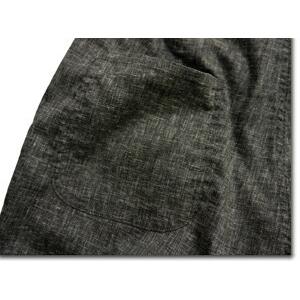 FOB FACTORY フオービーファクトリー イージーパンツ F0488 リネン ソロテックス EASY PANTS　麻 SOLOTEX ウエストゴム ボトム テーパード ストレッチ アメカジ | FOB FACTORY | 16