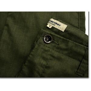 FOB FACTORY フオービーファクトリー イージーパンツ F0488 リネン ソロテックス EASY PANTS　麻 SOLOTEX ウエストゴム ボトム テーパード ストレッチ アメカジ | FOB FACTORY | 17