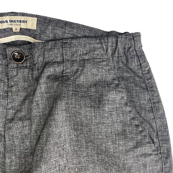 FOB FACTORY フオービーファクトリー イージーパンツ F0488 リネン ソロテックス EASY PANTS　麻 SOLOTEX ウエストゴム ボトム テーパード ストレッチ アメカジ | FOB FACTORY | 10