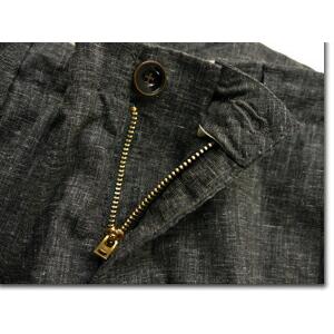 FOB FACTORY フオービーファクトリー イージーパンツ F0488 リネン ソロテックス EASY PANTS　麻 SOLOTEX ウエストゴム ボトム テーパード ストレッチ アメカジ | FOB FACTORY | 12