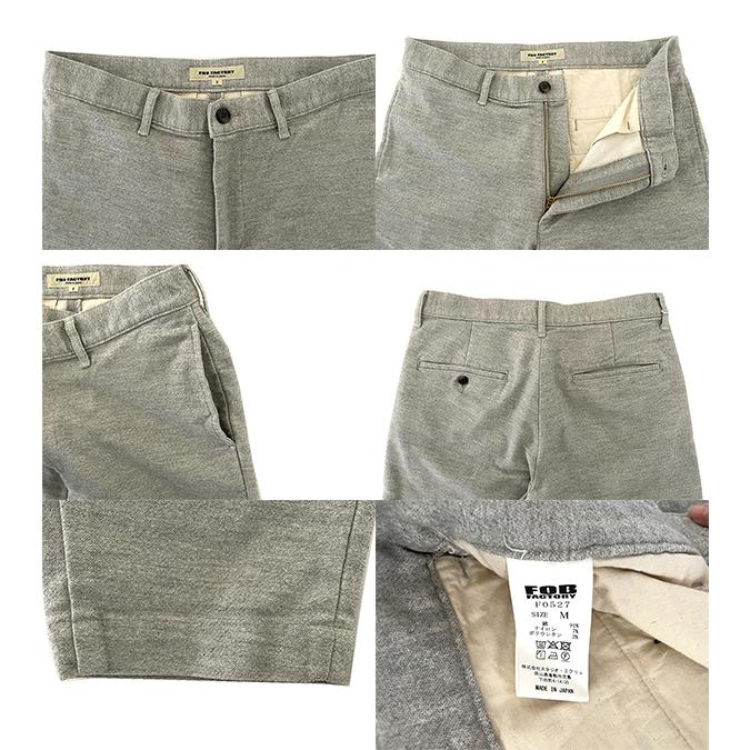 FOB FACTORY エフオービーファクトリー RELAX SWEAT PANTS F0527 スウェット パンツ ボトム テーパード デニム ジッパーフライ アメカジ | FOB FACTORY | 15