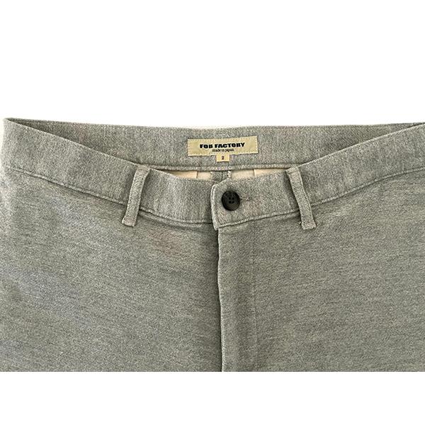 FOB FACTORY エフオービーファクトリー RELAX SWEAT PANTS F0527 スウェット パンツ ボトム テーパード デニム ジッパーフライ アメカジ | FOB FACTORY | 07