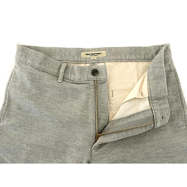FOB FACTORY エフオービーファクトリー RELAX SWEAT PANTS F0527 スウェット パンツ ボトム テーパード デニム ジッパーフライ アメカジ | FOB FACTORY | 08