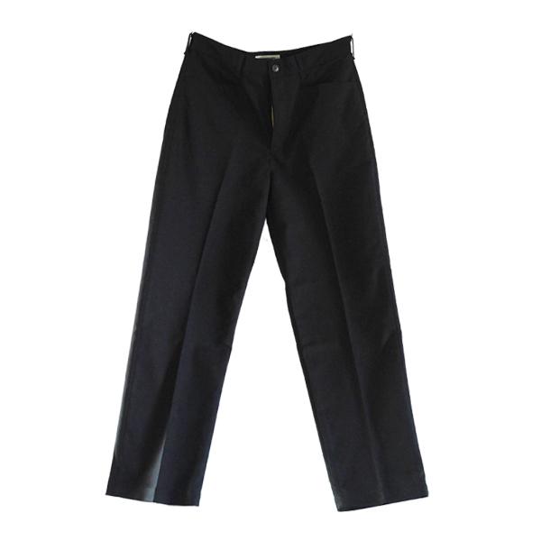 FOB FACTORY エフオービーファクトリー ワイドトラウザーズ F0529 スラックス ボトム テーパード ストレッチ ポリエステル コットン アメカジ メンズ 新作 | FOB FACTORY | 08