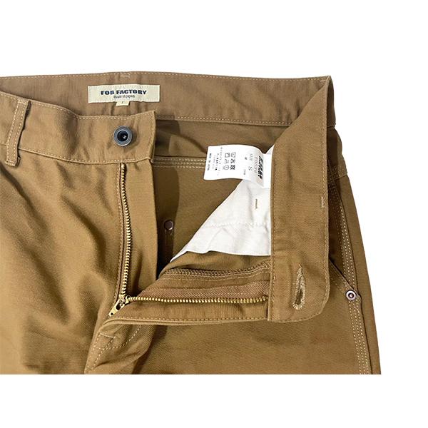 FOB FACTORY（エフオービーファクトリー） ワークパンツ F0530 COTTON