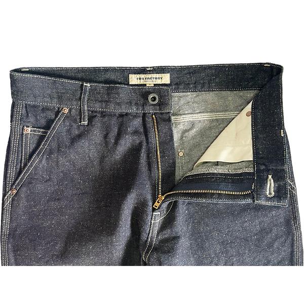 FOB FACTORY エフオービーファクトリー ワークパンツ F0544 DENIM WORK PANTS ボトム ヘンプ 春夏 デニム ペインターパンツ アメカジ シンプル メンズ | FOB FACTORY | 06