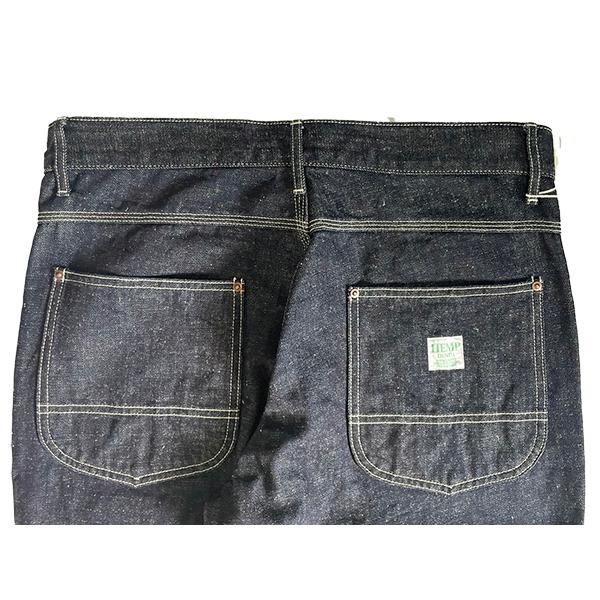 FOB FACTORY エフオービーファクトリー ワークパンツ F0544 DENIM WORK PANTS ボトム ヘンプ 春夏 デニム ペインターパンツ アメカジ シンプル メンズ | FOB FACTORY | 07