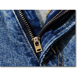 FOB ファクトリー FACTORY ジーンズ F160 セルヴィッチデニム 加工 ユーズド 66 テーパード パンツ ボトム インディゴ 国産 アメカジ メンズ 2023年 春夏 新作 | FOB FACTORY | 09