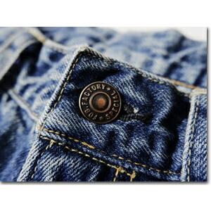 FOB ファクトリー FACTORY ジーンズ F160 セルヴィッチデニム 加工 ユーズド 66 テーパード パンツ ボトム インディゴ 国産 アメカジ メンズ 2023年 春夏 新作 | FOB FACTORY | 10