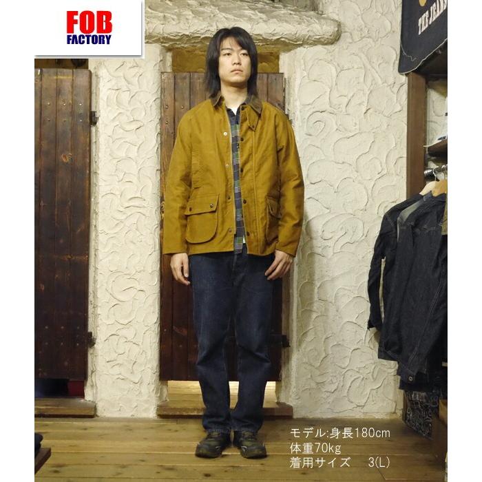 FOB FACTORY FOBファクトリー ライディングジャケット F2361