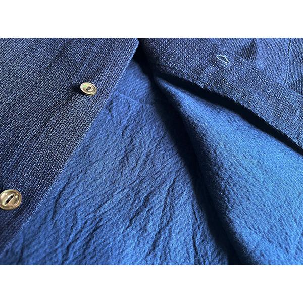 FOB FACTORY オープンカラーシャツ F3508 ID HOLIDAY SHIRT インディゴ コットン 半袖 開襟 パナマダブルガーゼ 大きめ シンプル アメカジ 2025年 春夏 新作 | FOB FACTORY | 08