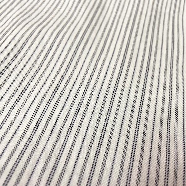 FOB FACTORY FOBファクトリー F3511 バンドカラーシャツ ストライプ コットン 長袖 薄手 カジュアル シンプル 起毛 アメカジ 日本製 2025年 春夏 新作 | FOB FACTORY | 11