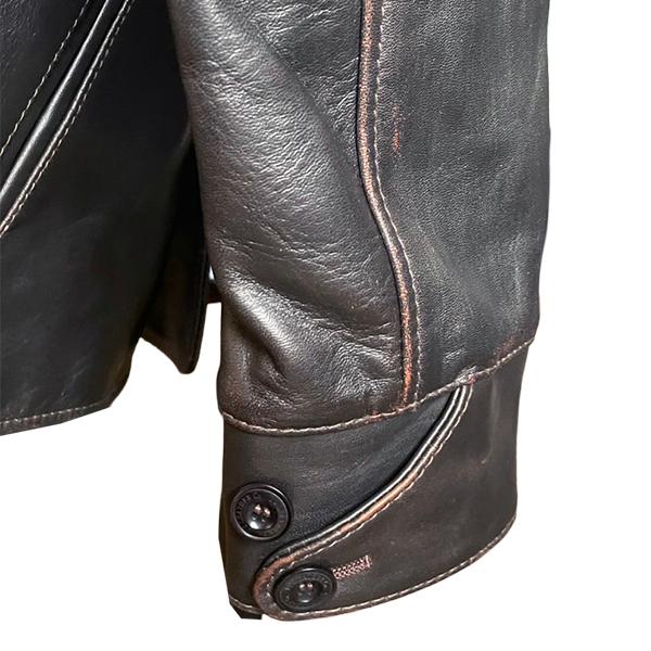 Y'2 LEATHER ワイツーレザー カーコート FC-77 FEDED HORSE CAR COAT フェイディッドホース ジャケット 馬革 アウター アメカジ メンズ 正規品 |  | 06