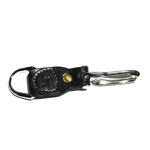 フラットヘッド　キーホルダー　BLACK The Flat Head（フラッドヘッド） フラットヘッド FN-K3K3-4 フック