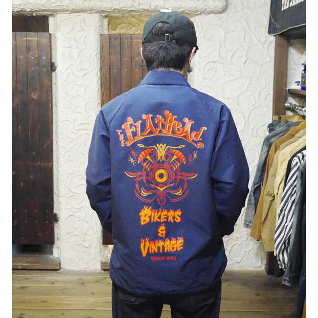 The Flat Head フラットヘッド FLAT HEAD コーチジャケット FN The Flat Head フラットヘッド FLAT HEAD コーチジャケット FN