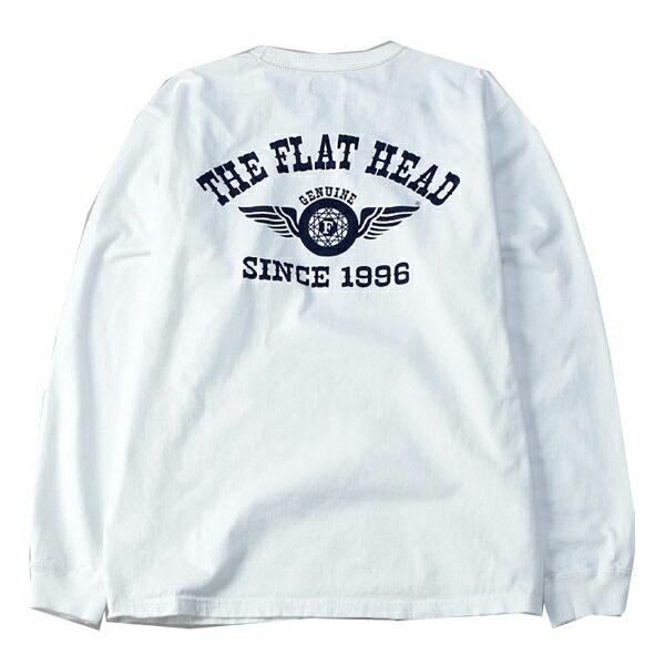 The Flat Head フラットヘッド FLAT HEAD ロンT FN-THCL-202 The Flat Head フラットヘッド FLAT HEAD ロンT FN-THCL-202