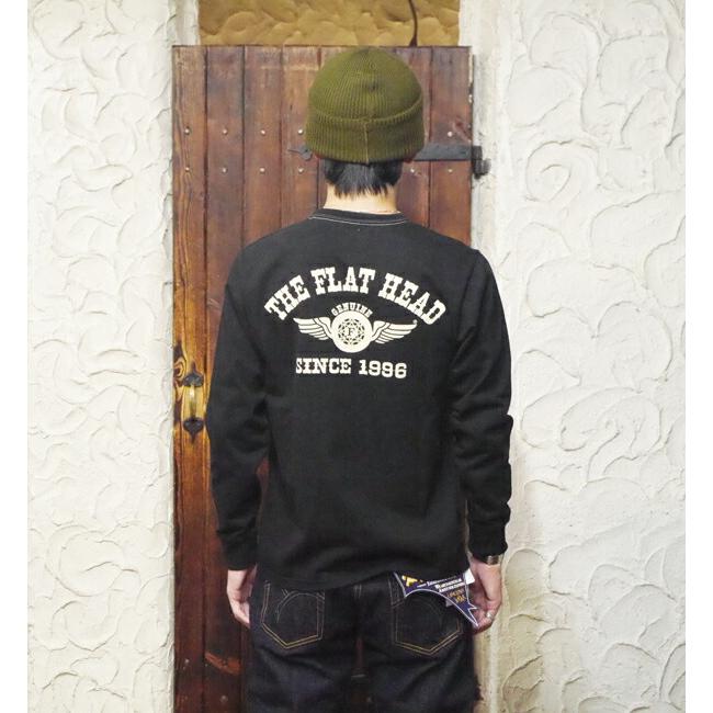 The Flat Head（フラッドヘッド） フラットヘッド FLAT HEAD ロンT FN