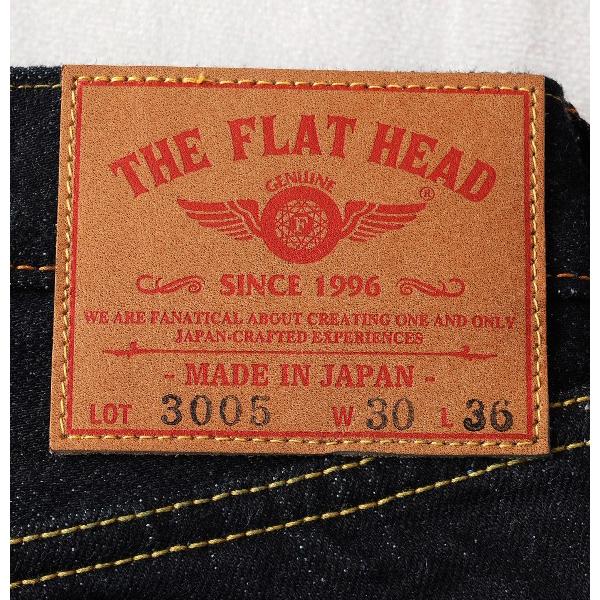 THE FLAT HEAD ストレートデニム 36インチ 14.5oz テーパードストレート ジーンズ FN-3009 | THE FLAT HEAD