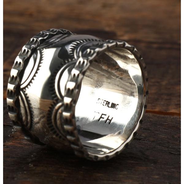 フラットヘッドシルバーリング２個セット The Flat Head（フラッドヘッド） フラットヘッド リング FN-JR-033