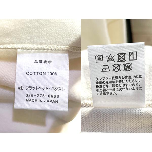 フラットヘッド THE FLAT HEAD  Tシャツ FN-TML-103 ロンT 3本針の1本外し 長袖 プリント アメカジ バイカー メンズ モーターサイクル 綿 2025年 新作 | The Flat Head | 13