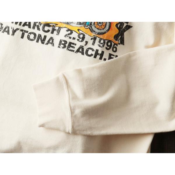 フラットヘッド THE FLAT HEAD  Tシャツ FN-TML-103 ロンT 3本針の1本外し 長袖 プリント アメカジ バイカー メンズ モーターサイクル 綿 2025年 新作 | The Flat Head | 11