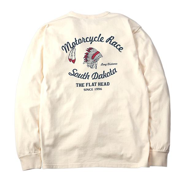 フラットヘッド THE FLAT HEAD  ロンT FN-TML-105「SOUTH DAKOTA」 Tシャツ 長袖 アメカジ バイカー メンズ 2026年 正規品 | The Flat Head | 04