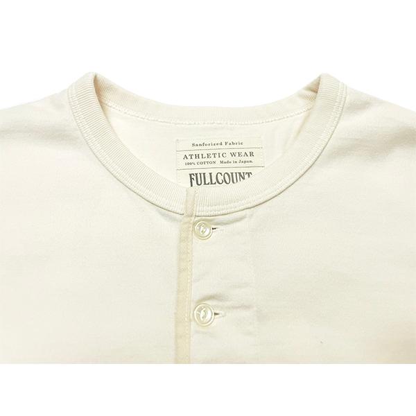 FULLCOUNT（フルカウント） ヘンリーネック Tシャツ 5222H フラット