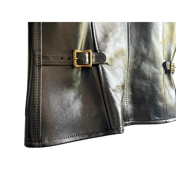 Y'2 LEATHER ワイツーレザー レザージャケット シングルライダース HR-41 VINTAGE HORSE SINGEL RIDERS 革ジャン 馬革 茶芯 アメカジ バイカー メンズ 日本製 |  | 11