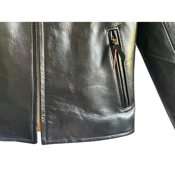 Y'2 LEATHER ワイツーレザー レザージャケット シングルライダース HR-41 VINTAGE HORSE SINGEL RIDERS 革ジャン 馬革 茶芯 アメカジ バイカー メンズ 日本製 |  | 08