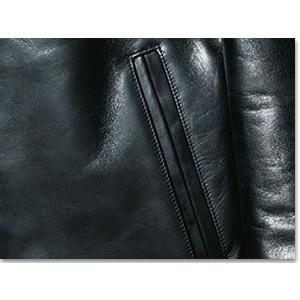 【ハンガー・カバー有】Y2レザー HV HORSE SINGLE RIDERS Y'2 Leather HV Horse Single Riders Jacket - Black – Standard