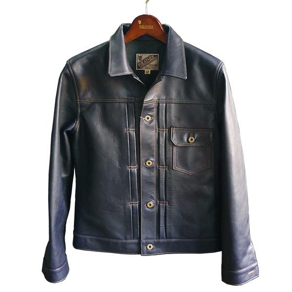 Y'2 LEATHER ワイツーレザー Gジャン INDIGO HORSE 1st Type IB Y'2 LEATHER ワイツーレザー Gジャン INDIGO HORSE 1st Type IB