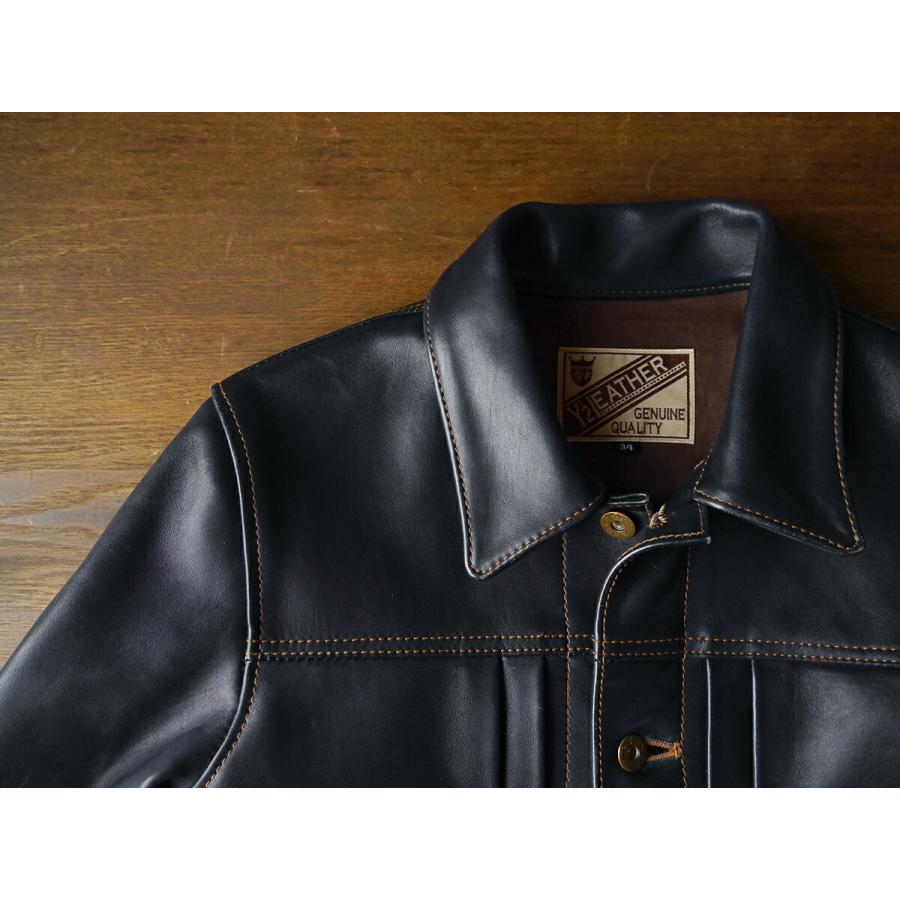 Y'2 LEATHER ワイツーレザー Gジャン INDIGO HORSE 1st Type IB Y'2 LEATHER ワイツーレザー Gジャン INDIGO HORSE 1st Type IB