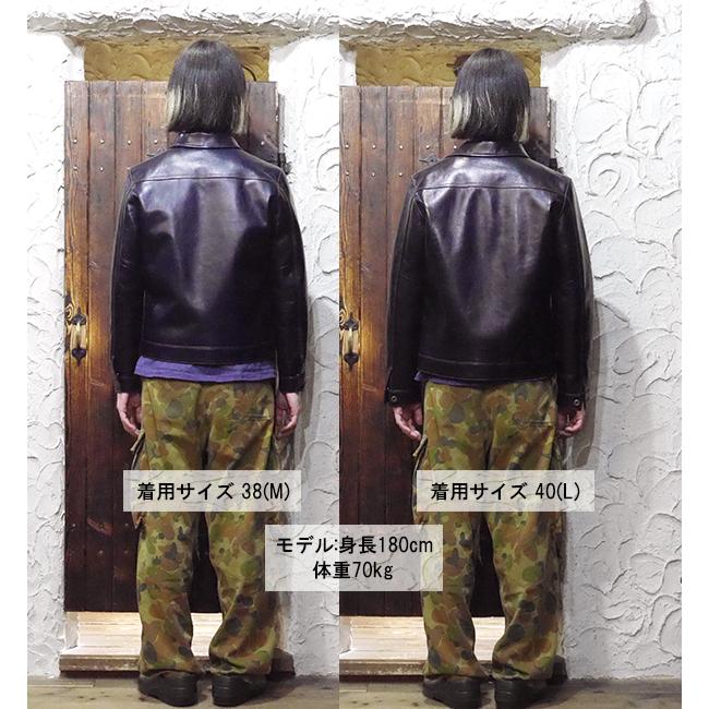 Y'2 LEATHER ワイツーレザー Gジャン INDIGO HORSE 1st Type IB Y'2 LEATHER ワイツーレザー Gジャン INDIGO HORSE 1st Type IB